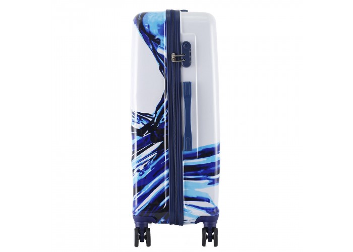 Валіза Semi Line 28" (L) White/Blue Print (T5653-3)