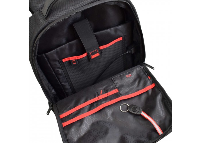 Рюкзак міський Semi Line USB 21 Black (P8251-0)