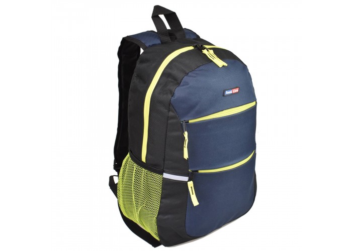 Рюкзак міський Semi Line 18 Navy/Black/Yellow (J4679-7)