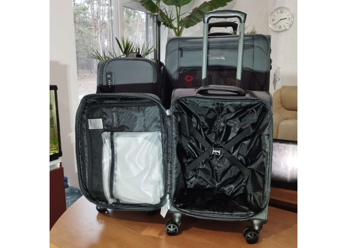 Валіза Swissbrand Celtic (M) Dark Grey (SWB_LSCEL803M)