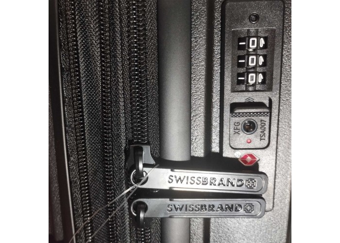 Валіза Swissbrand Eden (M) Black (SWB_LHEDE001M)