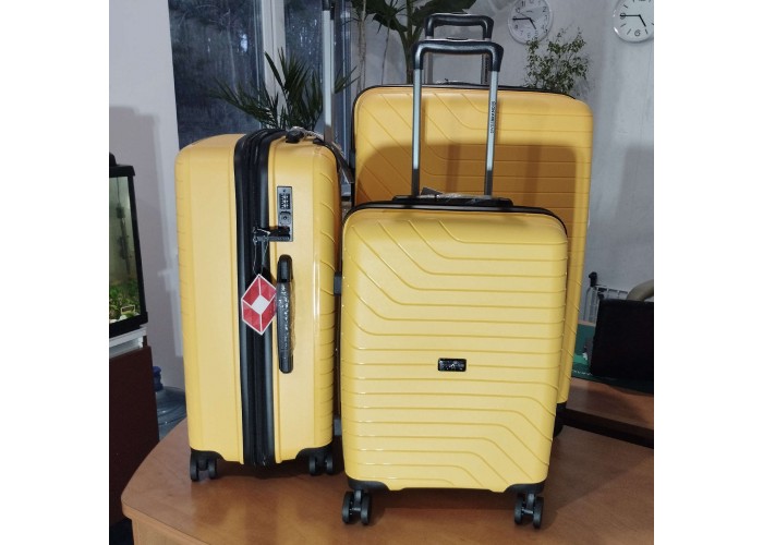 Валіза Swissbrand Eden (S) Yellow (SWB_LHEDE002S)