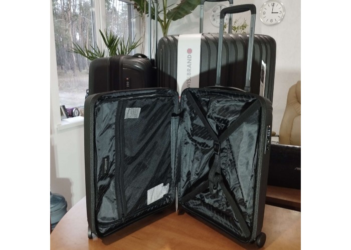 Валіза Swissbrand Narberth (L) Black (SWB_LHNAR001L)