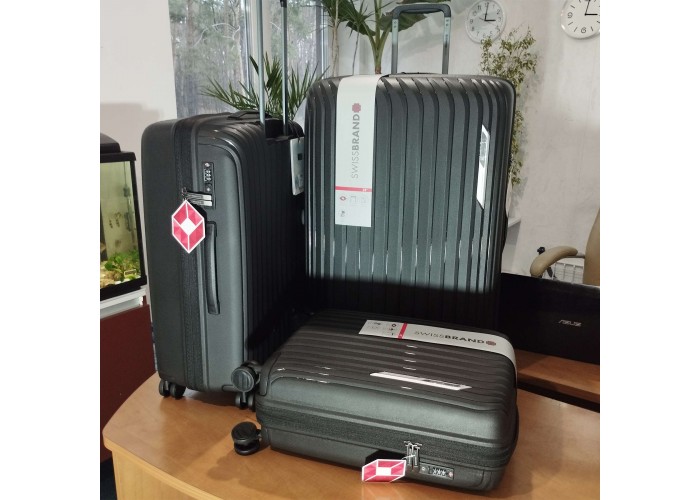 Валіза Swissbrand Narberth (L) Black (SWB_LHNAR001L)
