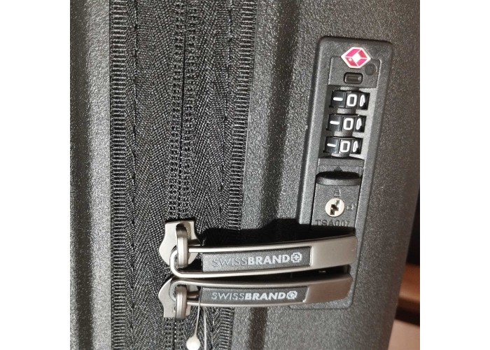 Валіза Swissbrand Narberth (L) Black (SWB_LHNAR001L)