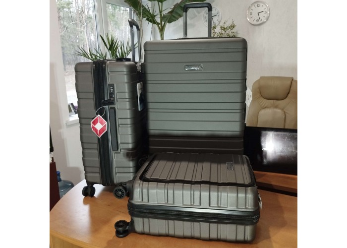 Валіза Swissbrand Freya (L) Charcoal (SWB_LHFRE174L)