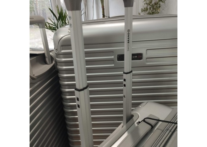 Валіза Swissbrand Rome (M) Silver (SWB_LHROM002M)