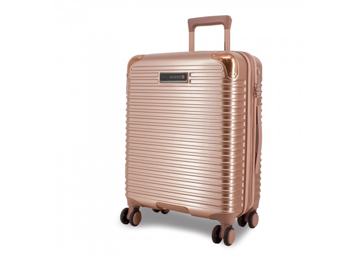 Валіза Swissbrand Rome (M) Rose Gold (SWB_LHROM003M)