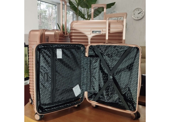 Валіза Swissbrand Rome (M) Rose Gold (SWB_LHROM003M)