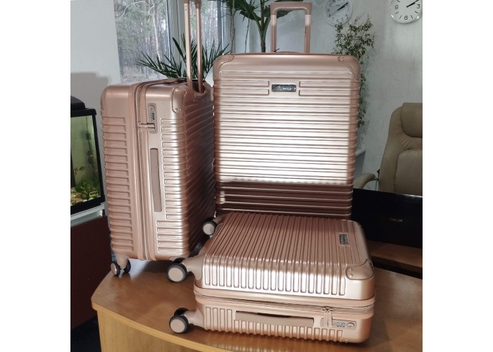 Валіза Swissbrand Rome (M) Rose Gold (SWB_LHROM003M)