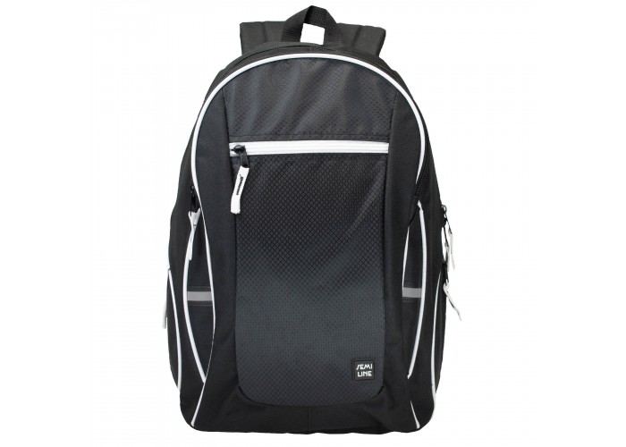 Рюкзак міський Semi Line 28 Black/White Elements (J4919-1)