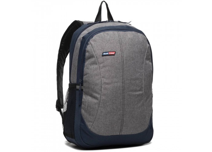 Рюкзак міський Semi Line 21 Grey/Navy (J4499-7)