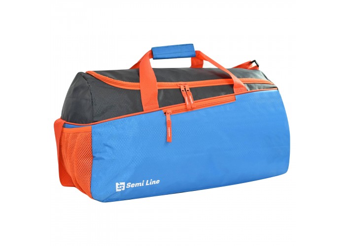 Сумка дорожня Semi Line 38 Blue/Grey/Orange (BSL146)