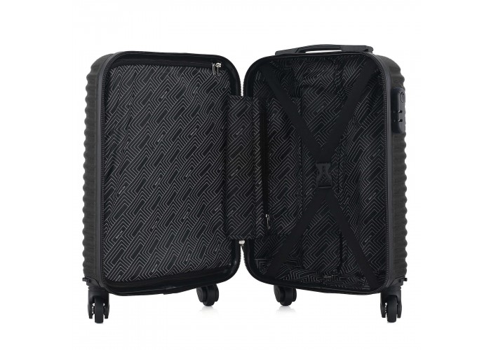 Валіза Semi Line 20" (S) Black (T5608-0)