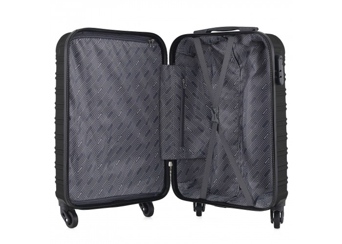 Валіза Semi Line 20" (S) Black (T5636-1)