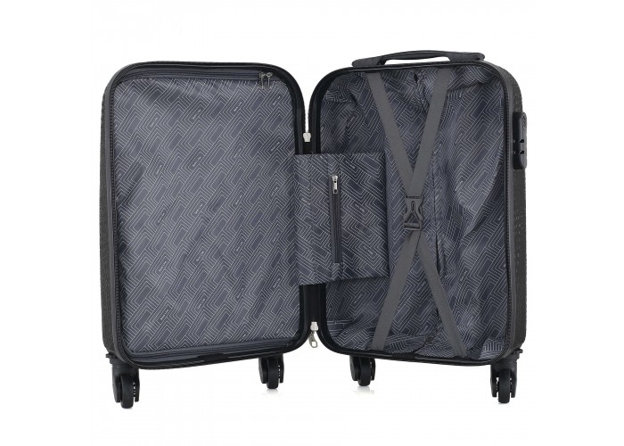 Валіза Semi Line 20" (S) Black (T5638-1)