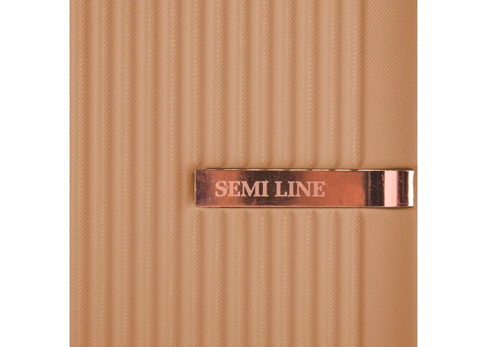 Валіза Semi Line 24" (M) Gold (T5663-4)