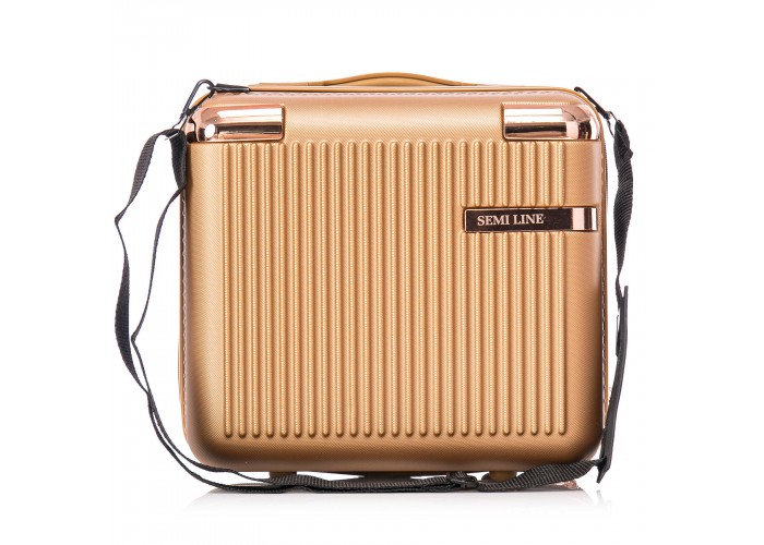 Бьюті-кейс Semi Line 16L Gold (T5663-2)