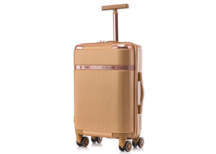 Валіза Semi Line 20" (S) Gold (T5667-2)