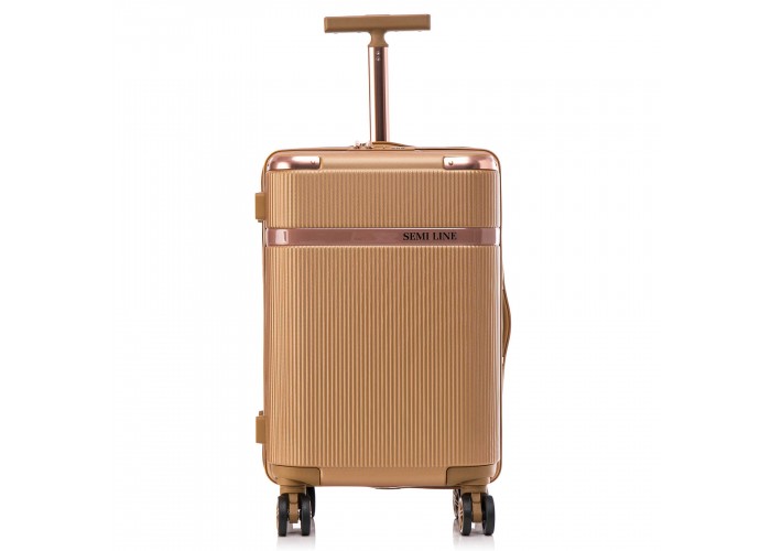 Валіза Semi Line 20" (S) Gold (T5667-2)