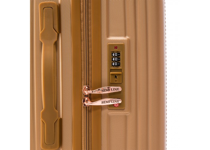 Валіза Semi Line 20" (S) Gold (T5667-2)