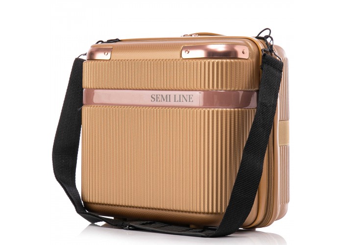 Бьюті-кейс Semi Line 16L Gold (T5667-1)
