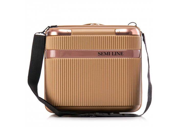 Бьюті-кейс Semi Line 16L Gold (T5667-1)