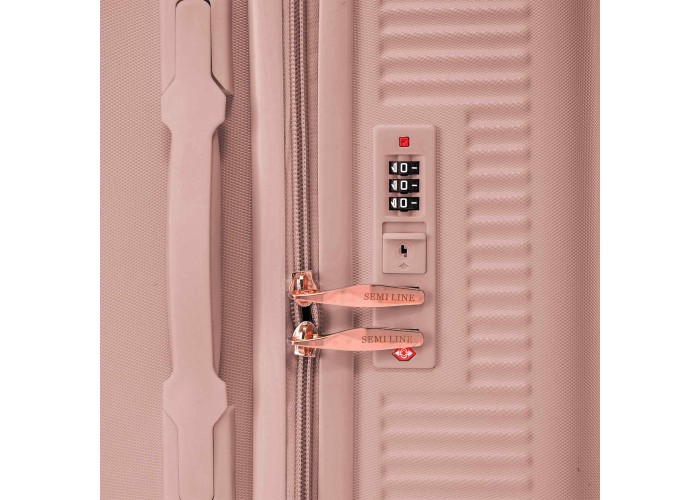 Валіза Semi Line 20" (S) Rose (T5664-3)