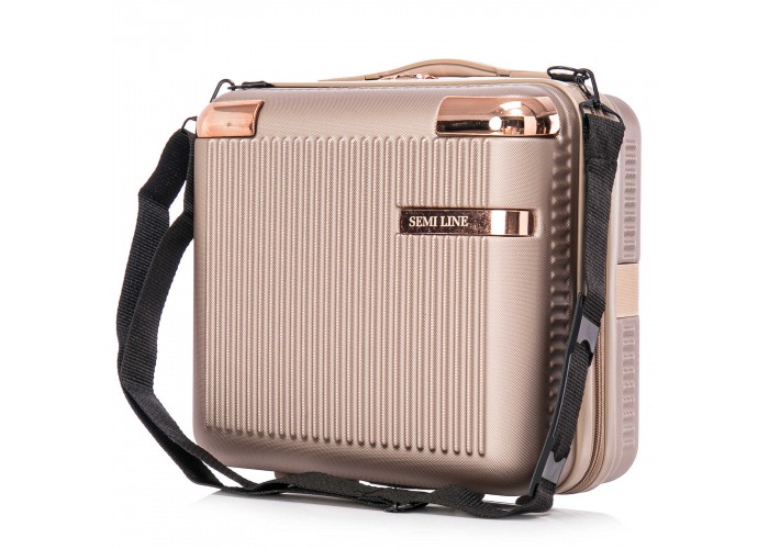 Бьюті-кейс Semi Line 16L Champagne (T5666-2)