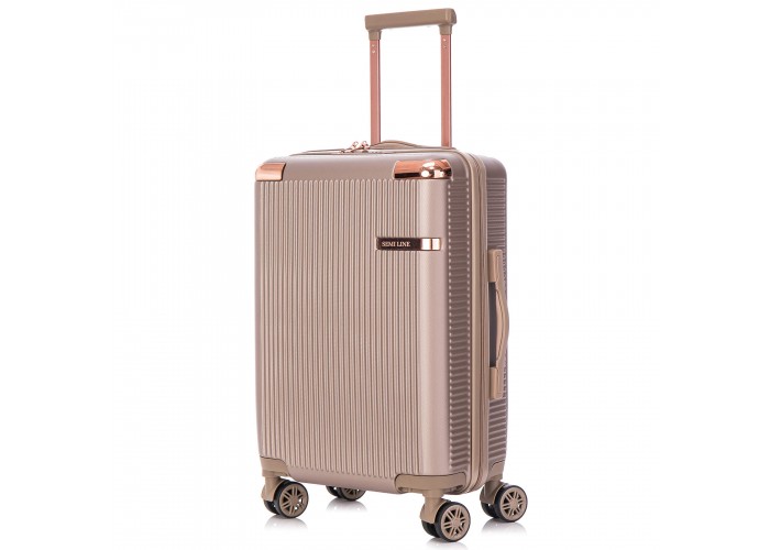 Валіза Semi Line 20" (S) Champagne (T5666-3)