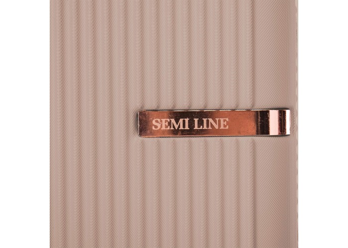 Валіза Semi Line 20" (S) Champagne (T5666-3)
