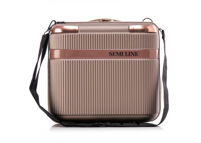 Бьюті-кейс Semi Line 16L Champagne (T5668-1)