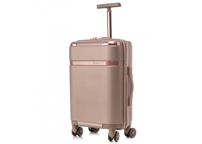 Валіза Semi Line 20" (S) Champagne (T5668-2)