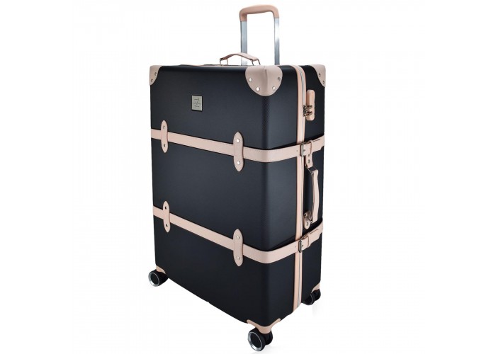 Валіза Semi Line 28" (L) Black/Pink Cream (T5671-4)