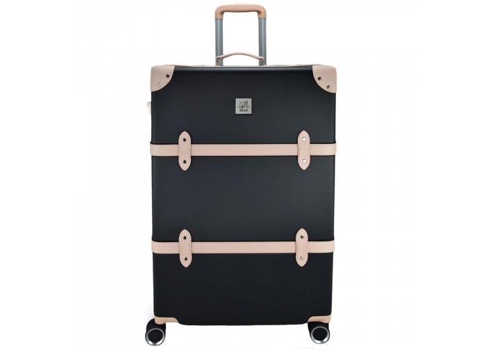 Валіза Semi Line 28" (L) Black/Pink Cream (T5671-4)
