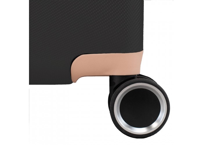 Валіза Semi Line 28" (L) Black/Pink Cream (T5671-4)