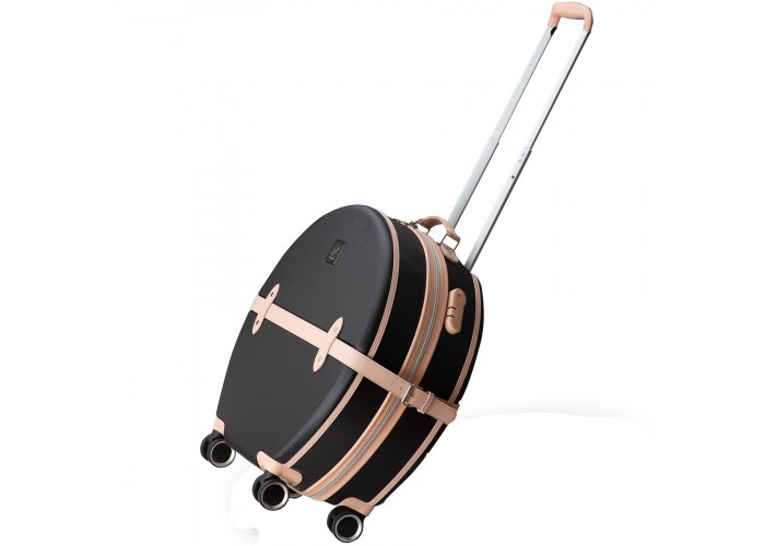 Валіза Semi Line 24" (M) Black/Pink Cream (T5671-3)