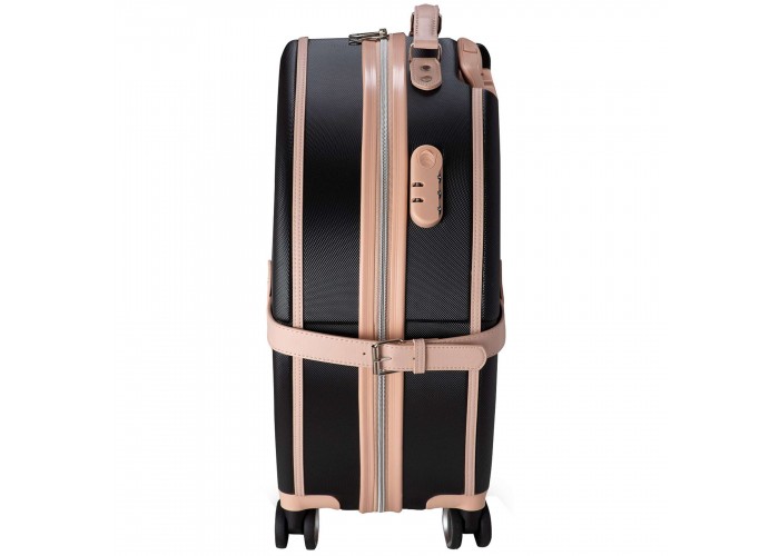 Валіза Semi Line 24" (M) Black/Pink Cream (T5671-3)