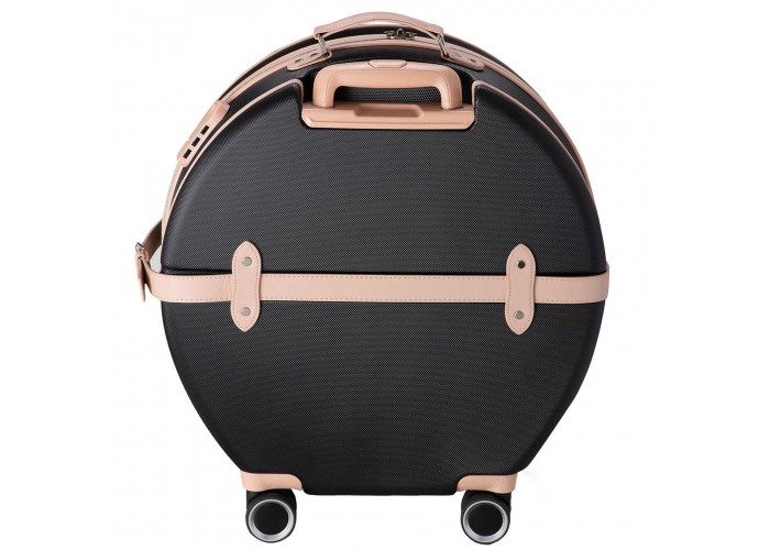 Валіза Semi Line 20" (S) Black/Pink Cream (T5671-2)