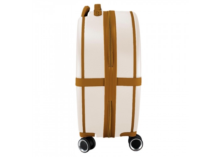 Валіза Semi Line 20" (S) Ecru/Brown (T5670-2)
