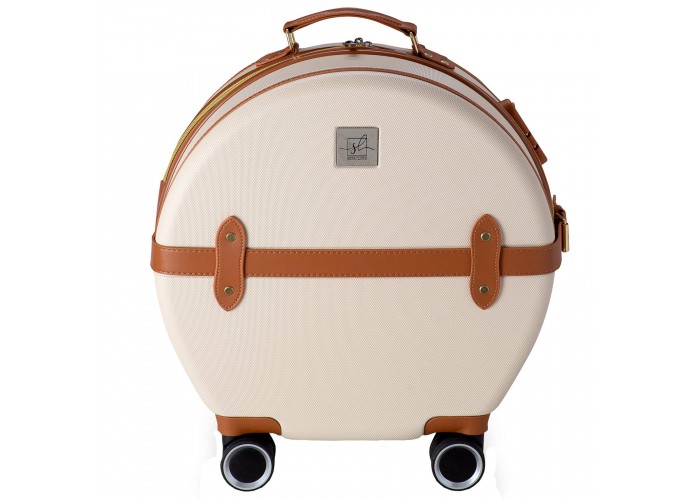 Валіза Semi Line 24" (M) Ecru/Brown (T5670-3)