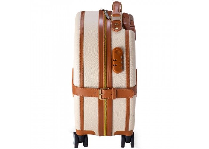 Валіза Semi Line 24" (M) Ecru/Brown (T5670-3)