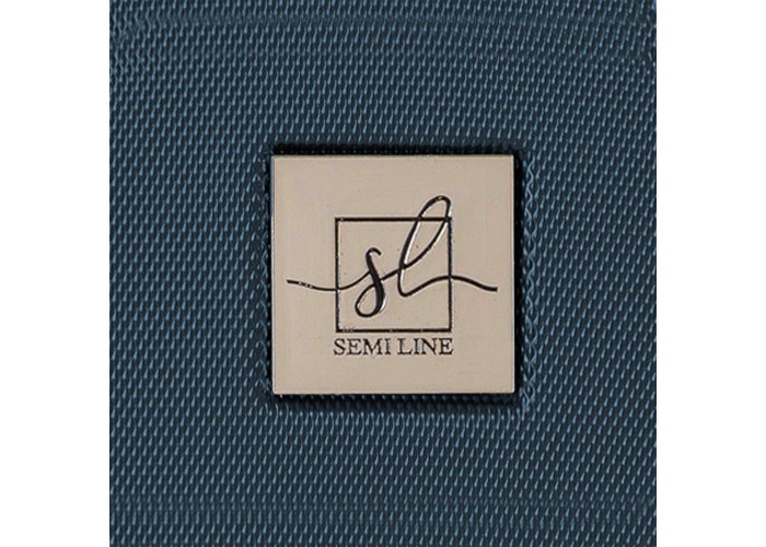 Валіза Semi Line 24" (M) Blue/Brown (T5672-3)