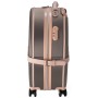 Валіза Semi Line 20" (S) Brown/Pink Cream (T5673-2)