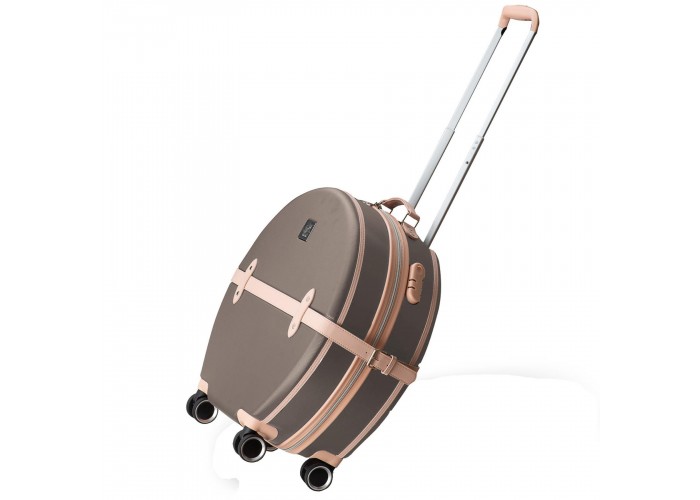 Валіза Semi Line 24" (M) Brown/Pink Cream (T5673-3)