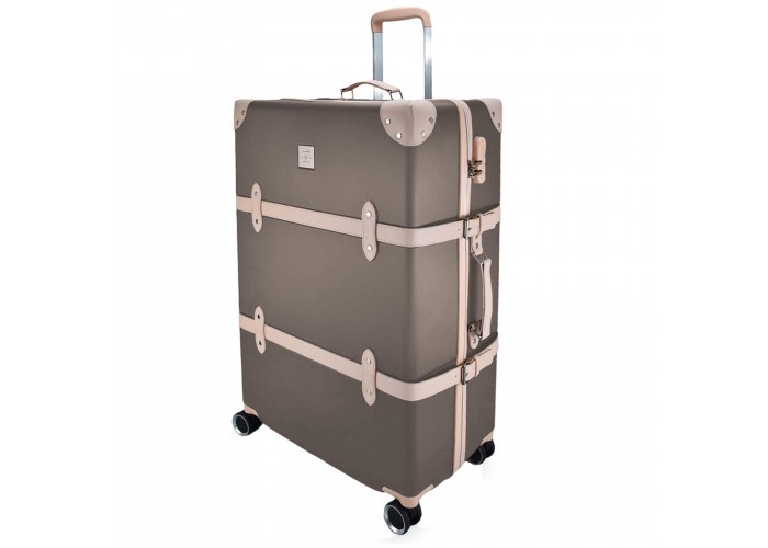 Валіза Semi Line 28" (L) Brown/Pink Cream (T5673-4)