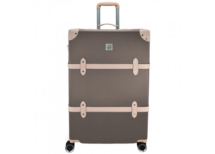 Валіза Semi Line 28" (L) Brown/Pink Cream (T5673-4)