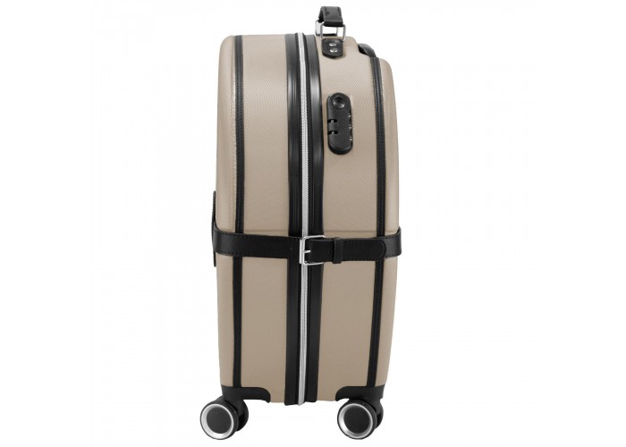 Валіза Semi Line 20" (S) Champagne/Black (T5674-2)