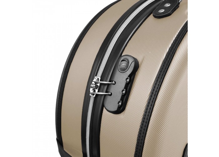 Валіза Semi Line 20" (S) Champagne/Black (T5674-2)