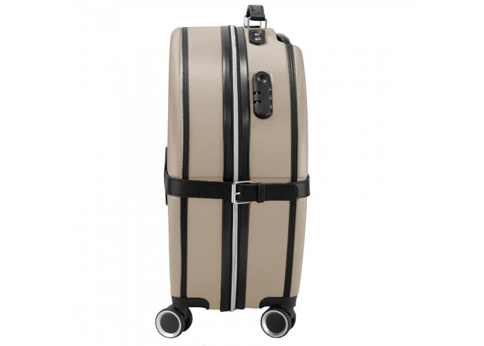 Валіза Semi Line 24" (M) Champagne/Black (T5674-3)